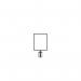 5 Star Vertical A3 Sign Frame Black for Belt Barriers FS632838