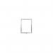 Standard Vertical A4 Sign Frame Polished Chrome for Rope Barriers FS633163