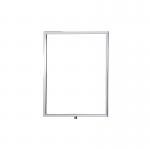 Standard Vertical A3 Sign Frame Polished Chrome for Rope Barriers FS633316