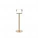 5 Star Sign Stands Polished Brass Post with A4 Horizontal Sign FS634078