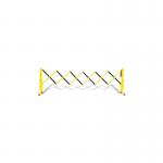 5 Star Flexmaster Expanding Barricade YellowBlack 3.4m FS634337
