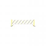 5 Star FlexPro Expanding Barricade YellowBlack 3.4m FS634375