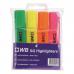 5 Star Value Highlighters Assorted Pk4