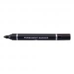 5 Star Value Permanent Marker Bullet Tip 2mm Line Black [Pack 10] 638469