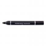 5 Star Value Permanent Marker Bullet Tip 2mm Line Black (Pack of 10) FS638469