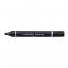 5 Star Value Permanent Marker Bullet Tip 2mm Line Black (Pack of 10) FS638469