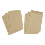 5 Star Value Envelope C4 Pocket Self Seal 80gsm Plain Manilla [Pack 250] 638523