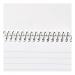 5 Star Value FSC Shorthand Pad Wirebound 60gsm Ruled 160pp 127x200mm Black & White [Pack 10] 638671