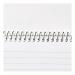 5 Star Value Shorthand Pad Wirebound 60gsm Ruled 160pp 127x200mm BlackWhite (Pack of 10) FS638671