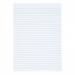 5 Star Value Memo Pad Headbound 60gsm Ruled 160pp A4 White Paper (Pack of 10) FS638701