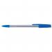 5 Star Value Ball Pens Medium 1.00mm Tip 0.7mm Line Blue (Pack of 50) FS638817