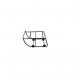 5 Star Mobile Drum Cradle Stand 889x559x430mm FS643889 FS643889