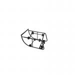 5 Star Mobile Drum Cradle Stand 889x559x430mm FS644039 FS644039