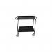 5 Star Mobile Shelf Trolley with Steel Shelves 950x450x900mm FS644190 FS644190