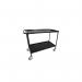 5 Star Mobile Shelf Trolley Steel Shelves 1200x450x900mm FS644206 FS644206