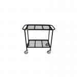 5 Star Mobile Shelf Trolley with Mesh Shelves 950x450x900mm FS644237 FS644237