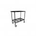 5 Star Mobile Shelf Trolley with Mesh Shelves 950x450x900mm FS644237 FS644237