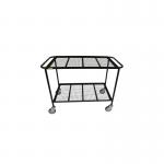 5 Star Mobile Shelf Trolley with Mesh Shelves 1200x450x900mm FS644299 FS644299
