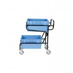 5 Star Mob Container Trolley +2 Containers 1100x410x915mm FS644398 FS644398