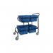 5 Star Mob Container Trolley +4 Containers 1400x640x1050mm FS644510 FS644510