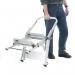 5 Star Easy Slope 2 Tread Folding Step Ladder 535x555x825mm FS646026 FS646026