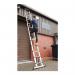 5 Star Telescopic 13 Tread Ladder with Stabiliser Aluminium FS646200 FS646200