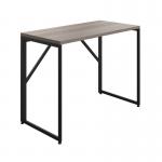 5 Star Lova Folding Rectangular Desk Grey OakBlack FS646385 FS646385