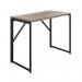 5 Star Lova Folding Rectangular Desk Grey OakBlack FS646385 FS646385