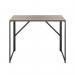 5 Star Lova Folding Rectangular Desk Grey OakBlack FS646385 FS646385