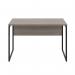5 Star Vexo Desk with Modesty Panel 1200mm Grey OakBlack FS646484 FS646484
