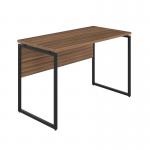 5 Star Vexo Desk with Modesty Panel 1200mm Dark WalnutBlack FS646613 FS646613