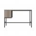 5 Star Varo Rectangular Desk with 2 Drawers Grey OakBlack FS646637 FS646637