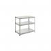 5 Star Hdut 3 Tier Galvanised Shelving 1000x600x 900m FS646903 FS646903