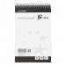 5 Star Value FSC Shorthand Pad Wirebound 60gsm Ruled 300pp 127x200mm Black & White [Pack 5] 646964