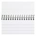 5 Star Value Shorthand Pad Wirebound 60gsm Ruled 300pp 127x200mm BlackWhite (Pack of 5) FS646964