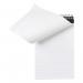 5 Star Value Shorthand Pad Wirebound 60gsm Ruled 300pp 127x200mm BlackWhite (Pack of 5) FS646964