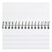 5 Star Value Shorthand Pad Wirebound 60gsm Ruled 300pp 127x200mm BlackWhite (Pack of 5) FS646964