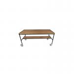 5 Star Mobile Workstation with Undershelf 1800x600x860mm FS647283 FS647283