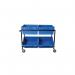 5 Star Mob Cntn Picking Trolley +4 Containers 1260x420x910mm FS647313 FS647313