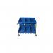 5 Star Mob Cntn Picking Trolley +6 Containers 1260x420x910mm FS647351 FS647351
