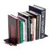 5 Star Large Bookends Metal Blk Pk2