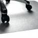 5 Star PVC Carpet Chairmat with Gripper Backing Clear 116x150cm 667938 FS667938