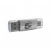 5 Star USB 3.2 Gen 1 Combo Flash Memory Drive with USB AC 128GB Silver 667953 FS667953