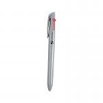 5 Star 4 Colour Ballpoint Pen Grey Barrel BlackBlueRedGreen (Pack of 12) FS667979 FS667979