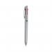 5 Star 4 Colour Ballpoint Pen Grey Barrel BlackBlueRedGreen (Pack of 12) FS667979 FS667979