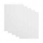 5 Star Plain Flipchart Pad 60gsm 20 Sheets A1 (Pack of 5) FS668897 FS668897