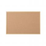 5 Star Cork Noticeboard Oak Effect Frame 1200x900mm FS669042 FS669042