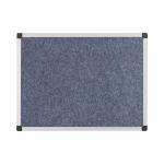 5 Star Fire Retardant Noticeboard 1200x900mm Grey FS669103 FS669103