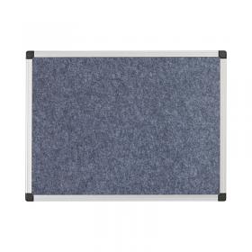5 Star Fire Retardant Noticeboard 1200x900mm Grey FS669103 FS669103