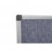 5 Star Fire Retardant Noticeboard 1200x900mm Grey FS669103 FS669103